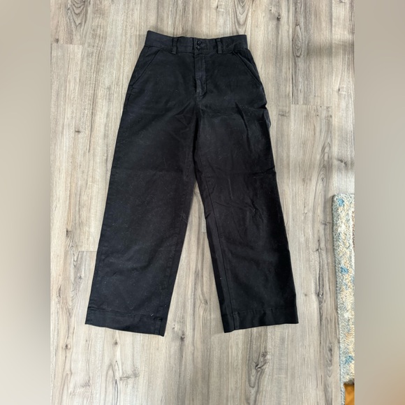 Everlane Pants - NWOT Everlane Wide Leg High Rise Pant Organic Cotton 6